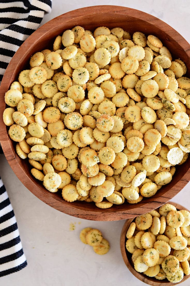 Ranch Oyster Crackers Snack Recipe TidyMom 