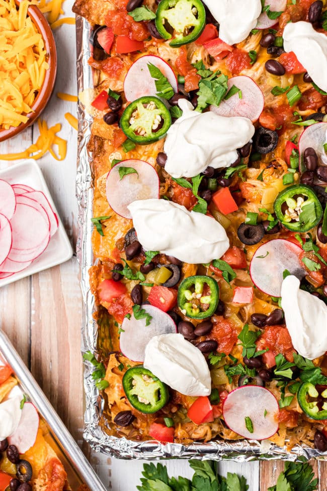 baked nachos