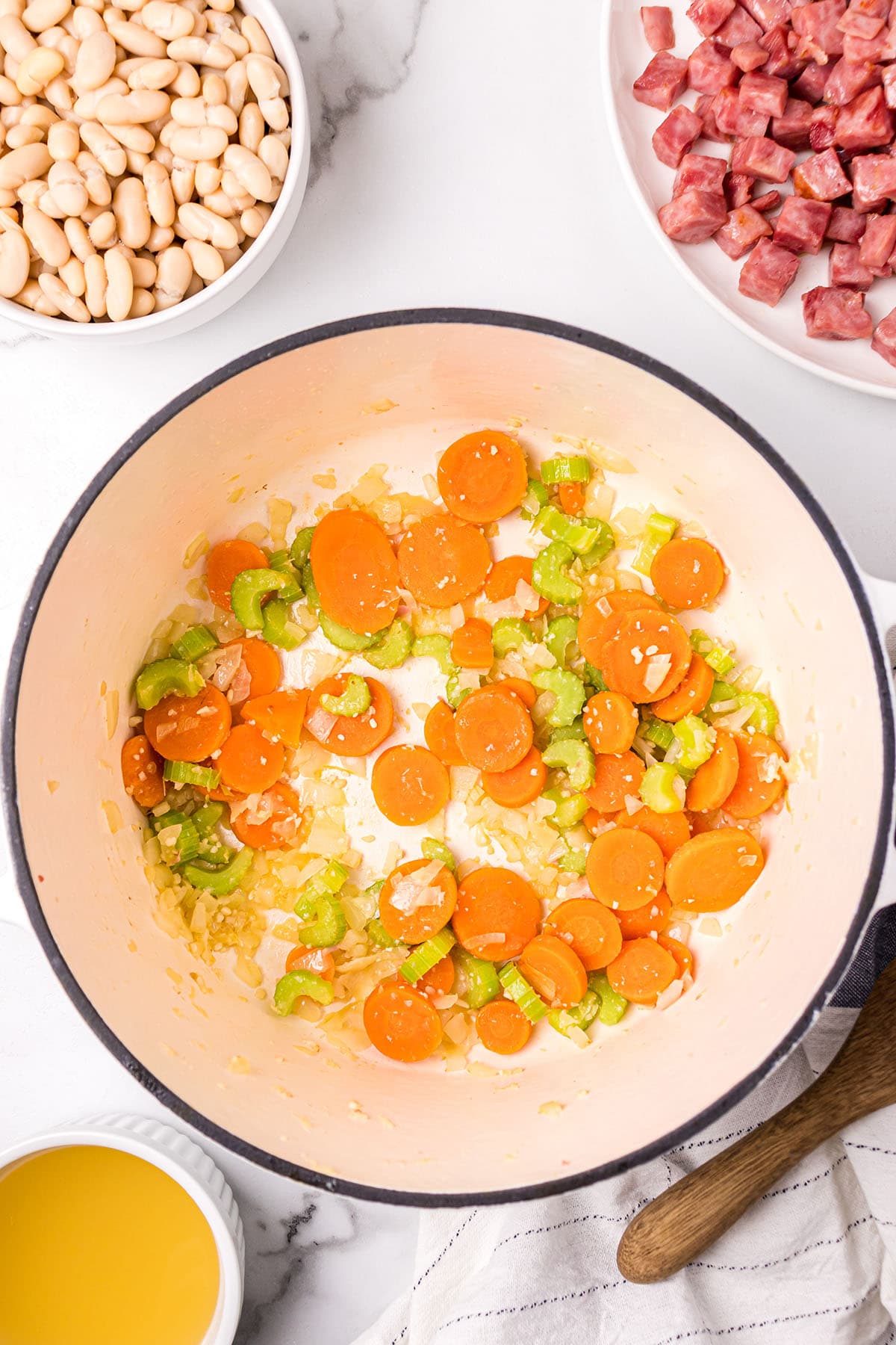 Easy Ham and Bean Soup Recipe - TidyMom®