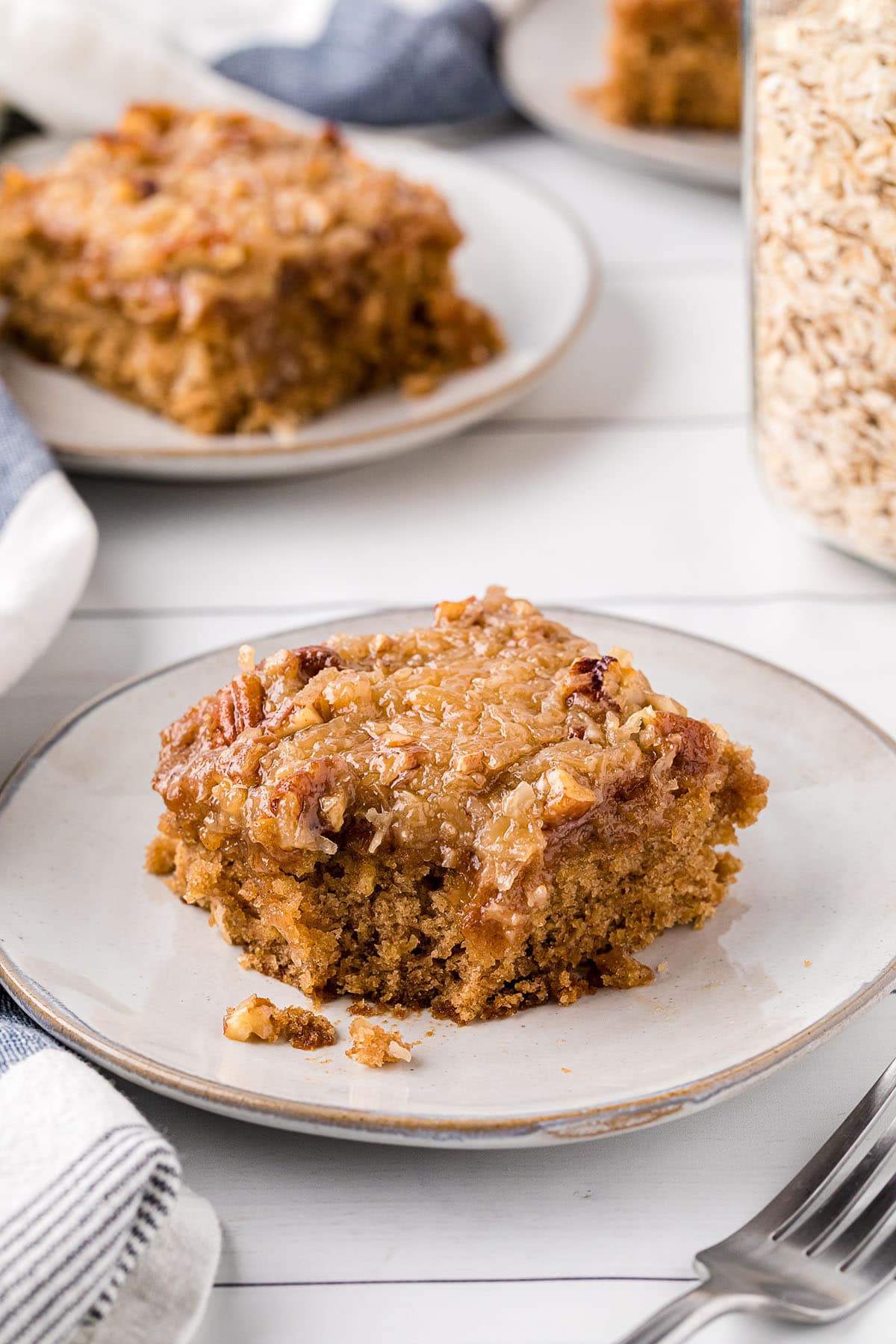 Oatmeal cake with broiled icing just like grandma s tidymom 