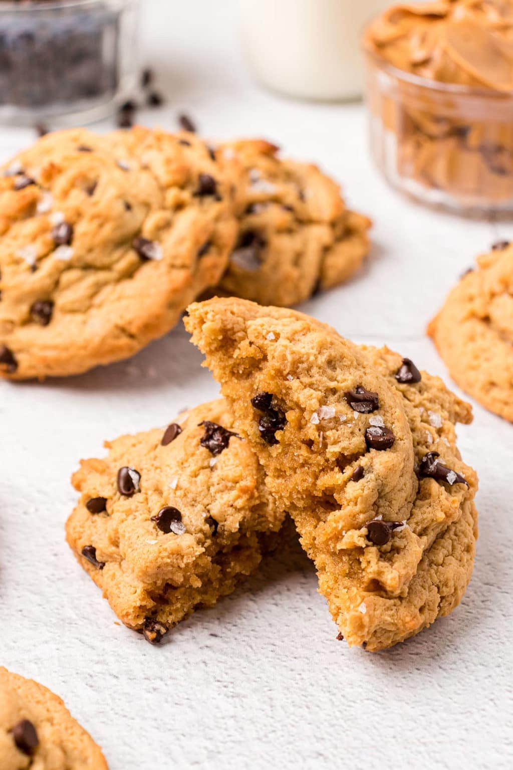 Peanut Butter Chocolate Chip Cake Mix Cookies - TidyMom®