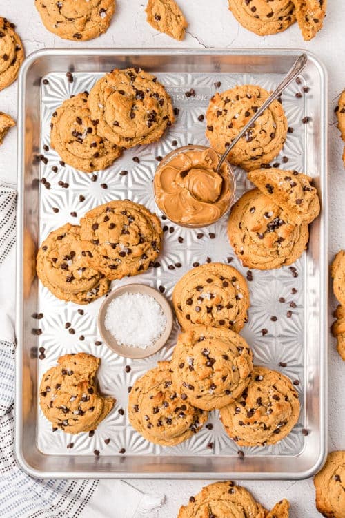 Peanut Butter Chocolate Chip Cake Mix Cookies TidyMom®