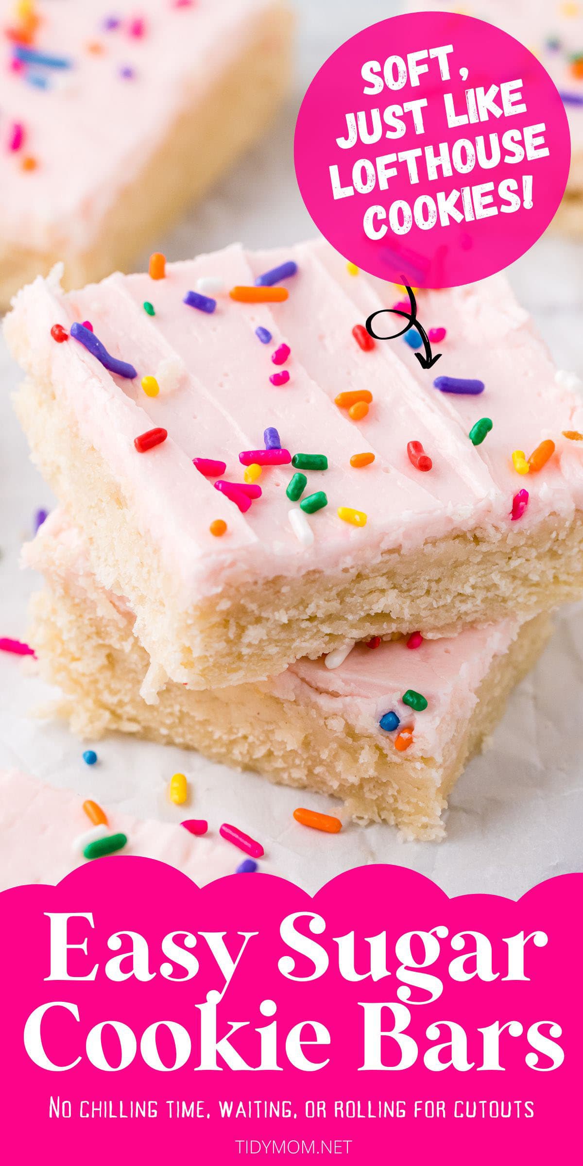 Easy Sugar Cookie Bars Recipe With Cream Cheese TidyMom 