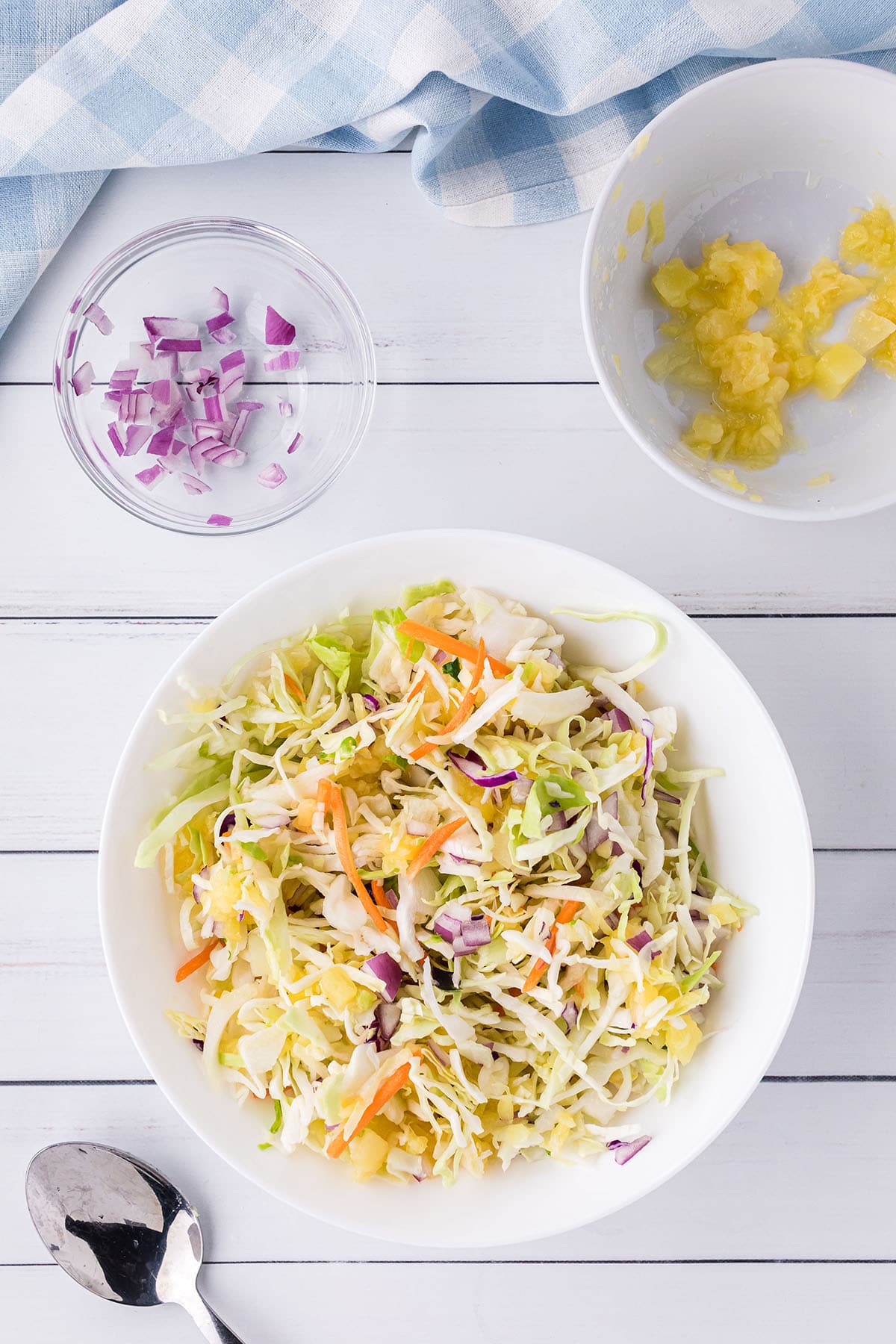 Easy Hawaiian Pineapple Coleslaw With Mayo TidyMom®
