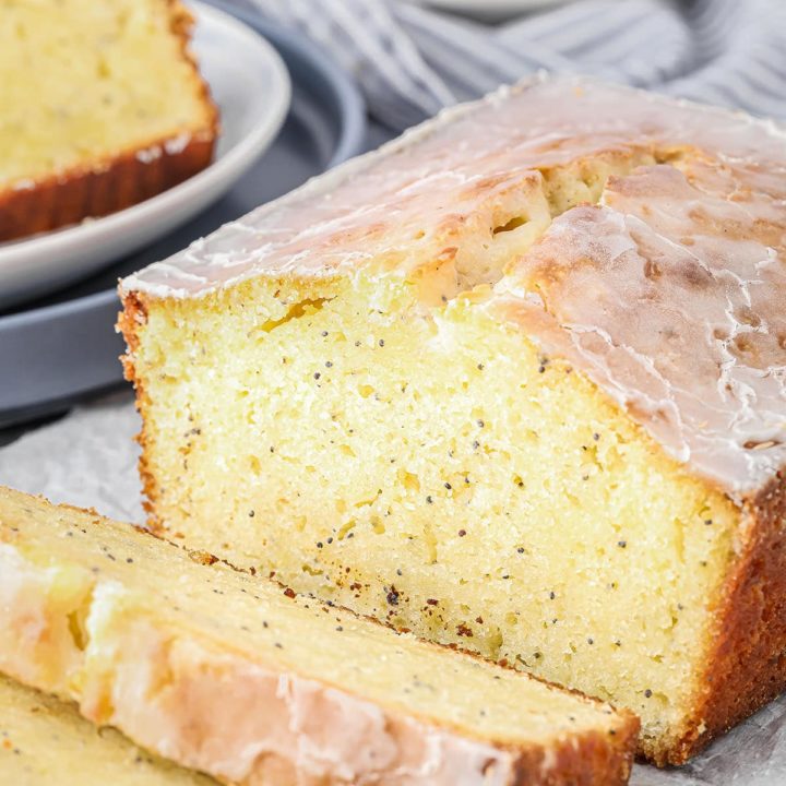 Lemon Poppy Seed Bread with Glaze (Mini or Regular) - Pumpkin 'N Spice