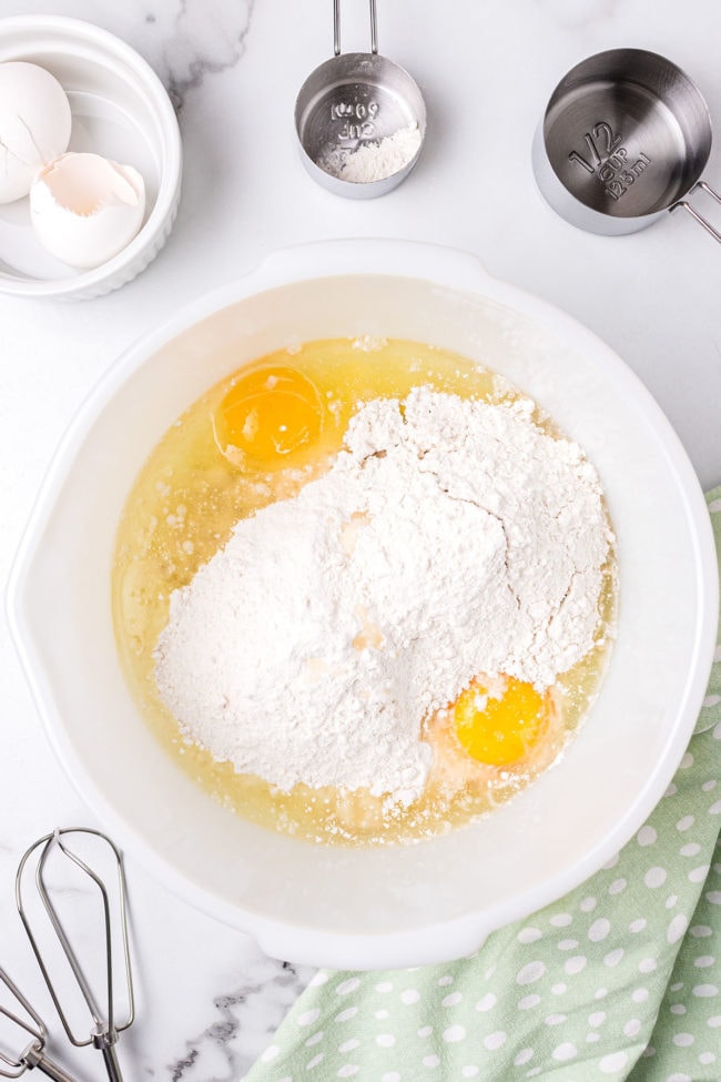 how to make spring cookies with cake mix step 1