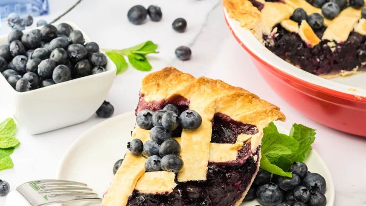 Perfectly Easy Blueberry Pie (w/Lattice Tutorial) - Dinner, then