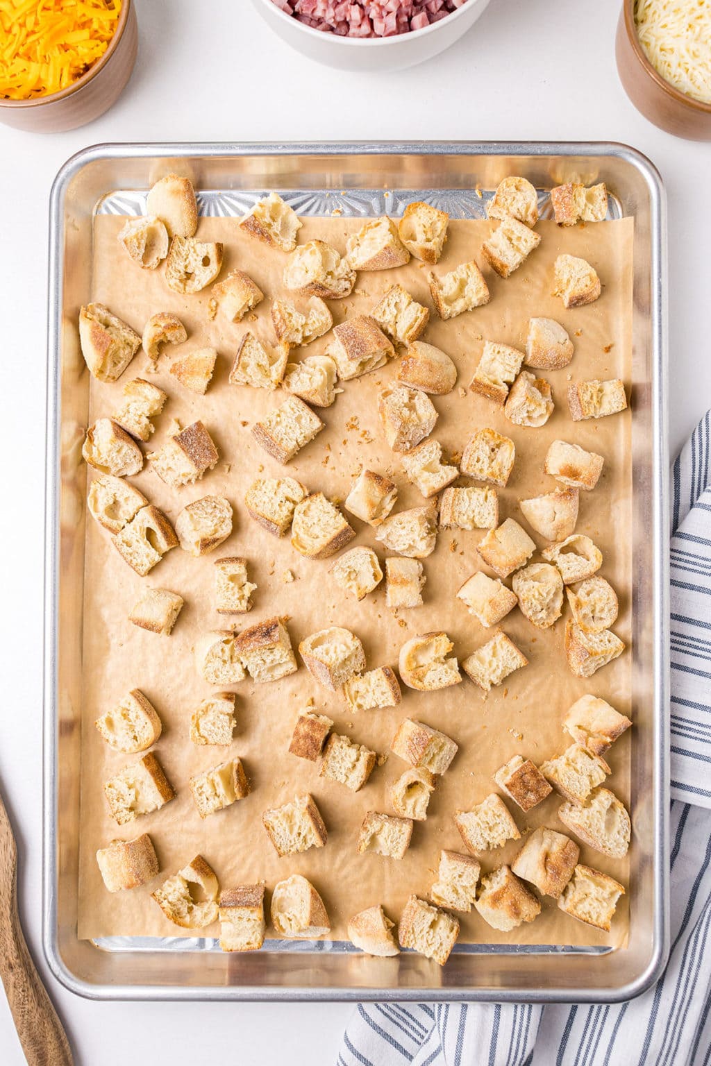 English Muffin Breakfast Casserole-Overnight Recipe - TidyMom®