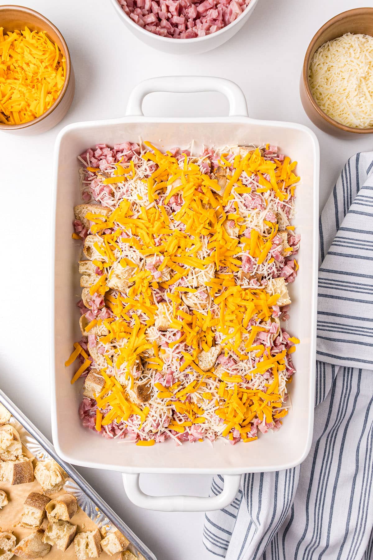 English Muffin Breakfast Casserole-Overnight Recipe - TidyMom®