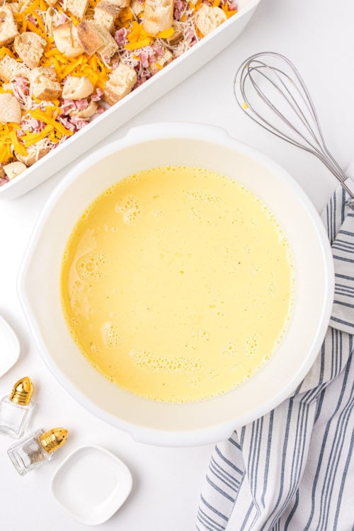 English Muffin Breakfast Casserole-Overnight Recipe - TidyMom®