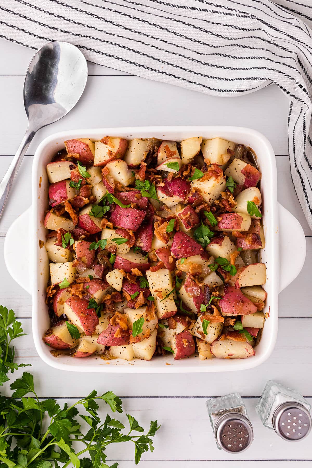 Hot German Potato Salad Potato Casserole TidyMom 