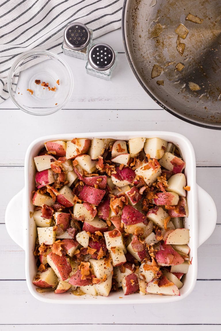 Hot German Potato Salad Potato Casserole TidyMom®