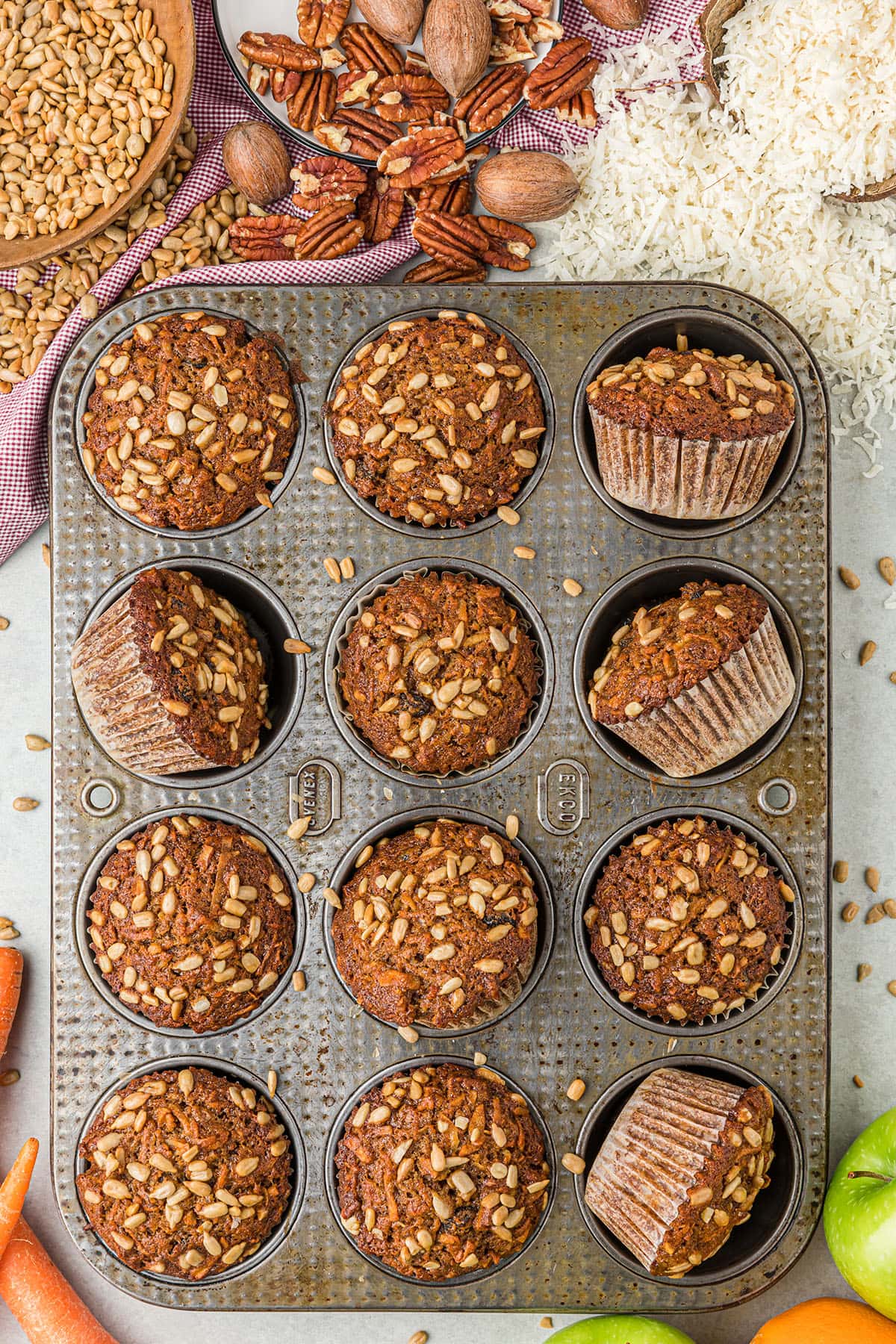 Morning Glory Muffins (& Energy Snack) TidyMom®