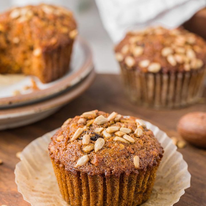 morning muffins with liner removed