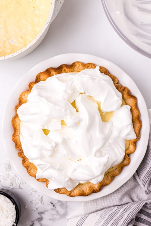 Coconut Meringue Pie Made Easy No Fail Meringue TidyMom®