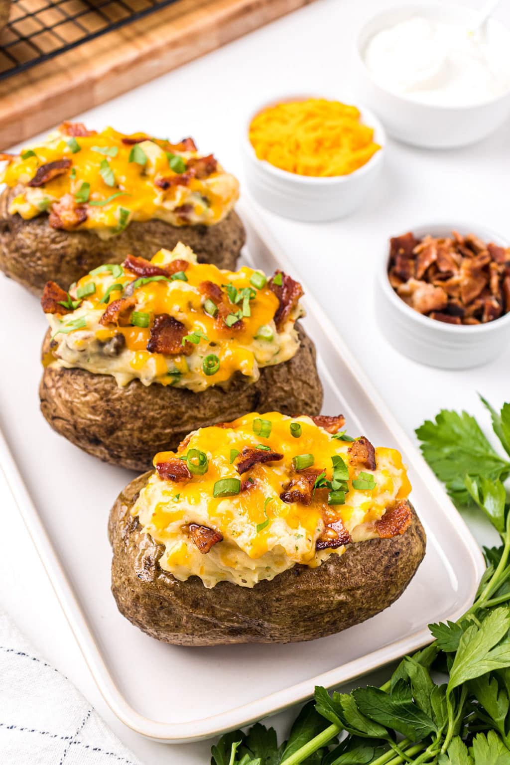 Dreamy Creamy Loaded Twice-Baked Potato Recipe - TidyMom®