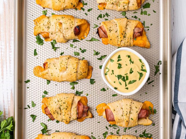 Parmesan Ham and Swiss Crescent Roll Recipe, Recipe