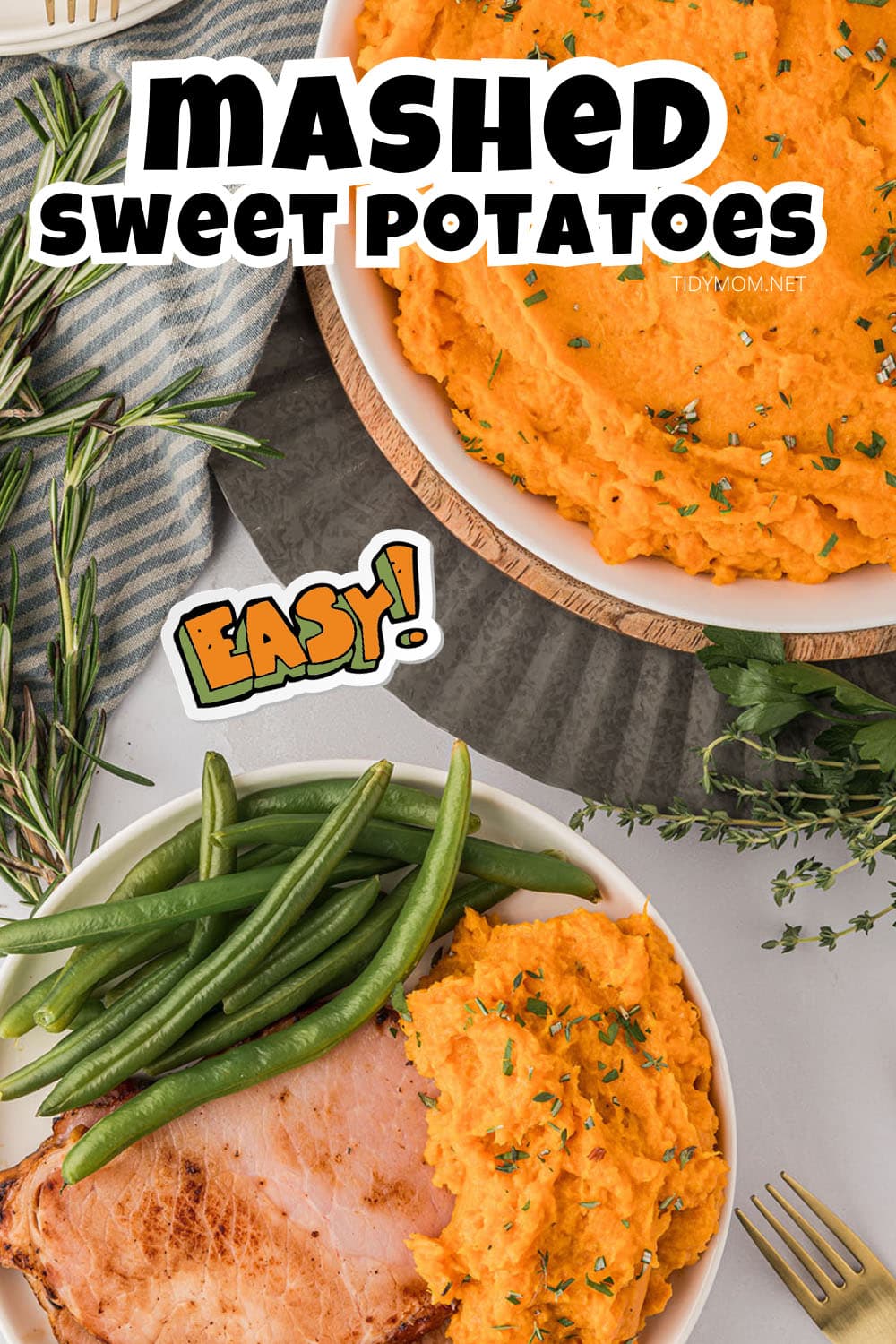 Insanely Easy Mashed Sweet Potatoes - TidyMom®