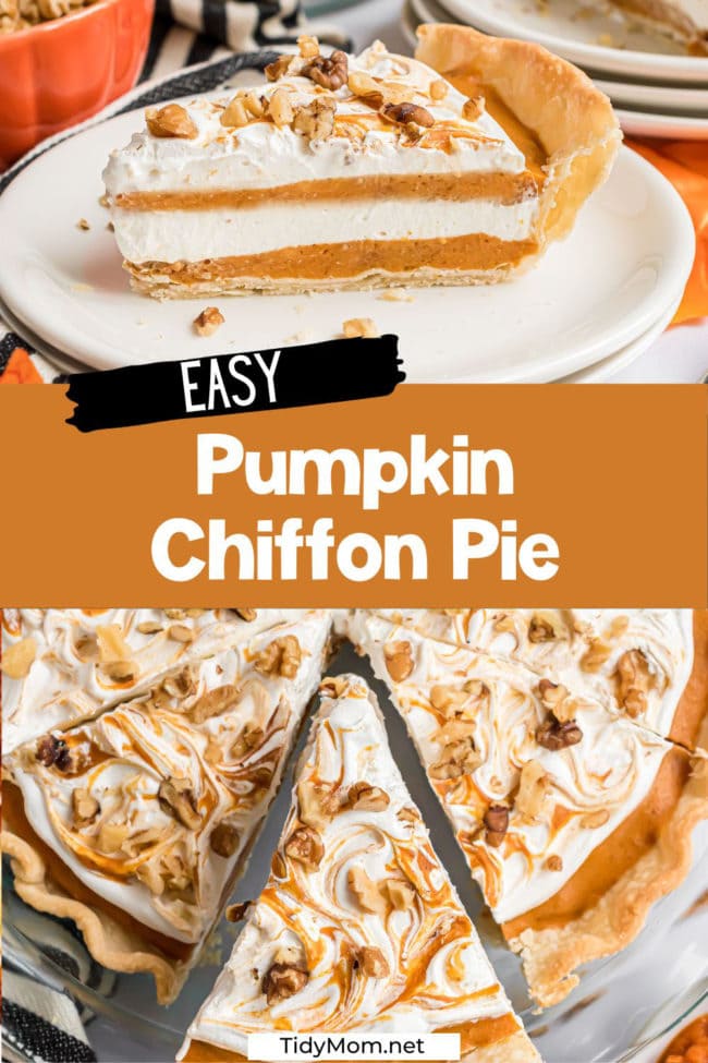 Pumpkin Chiffon Pie photo caollage