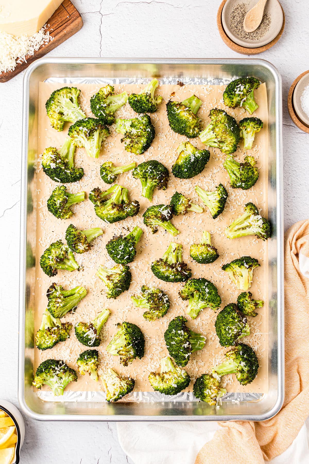 Parmesan Oven Roasted Broccoli, A Favorite Side Dish - TidyMom®