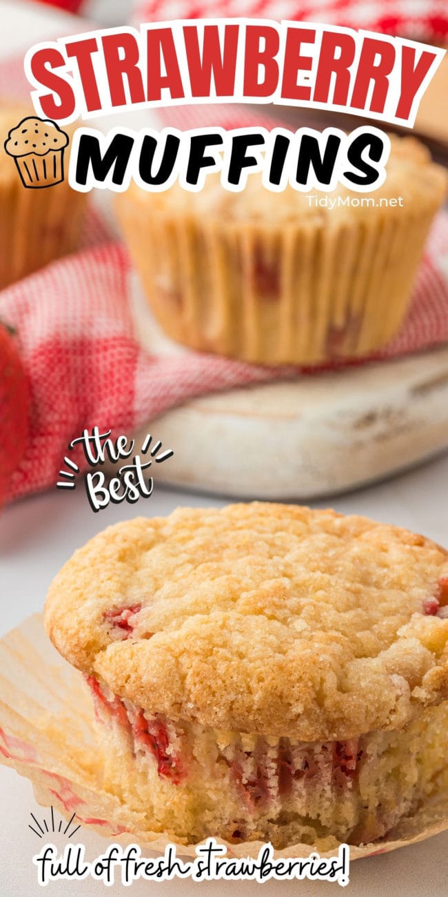 close up of a a muffin with the paper wrapper pulled down