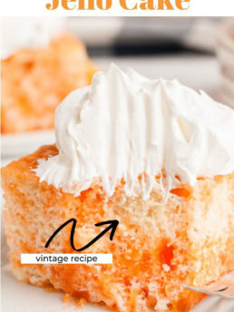 creamsicle cake with whipped cream