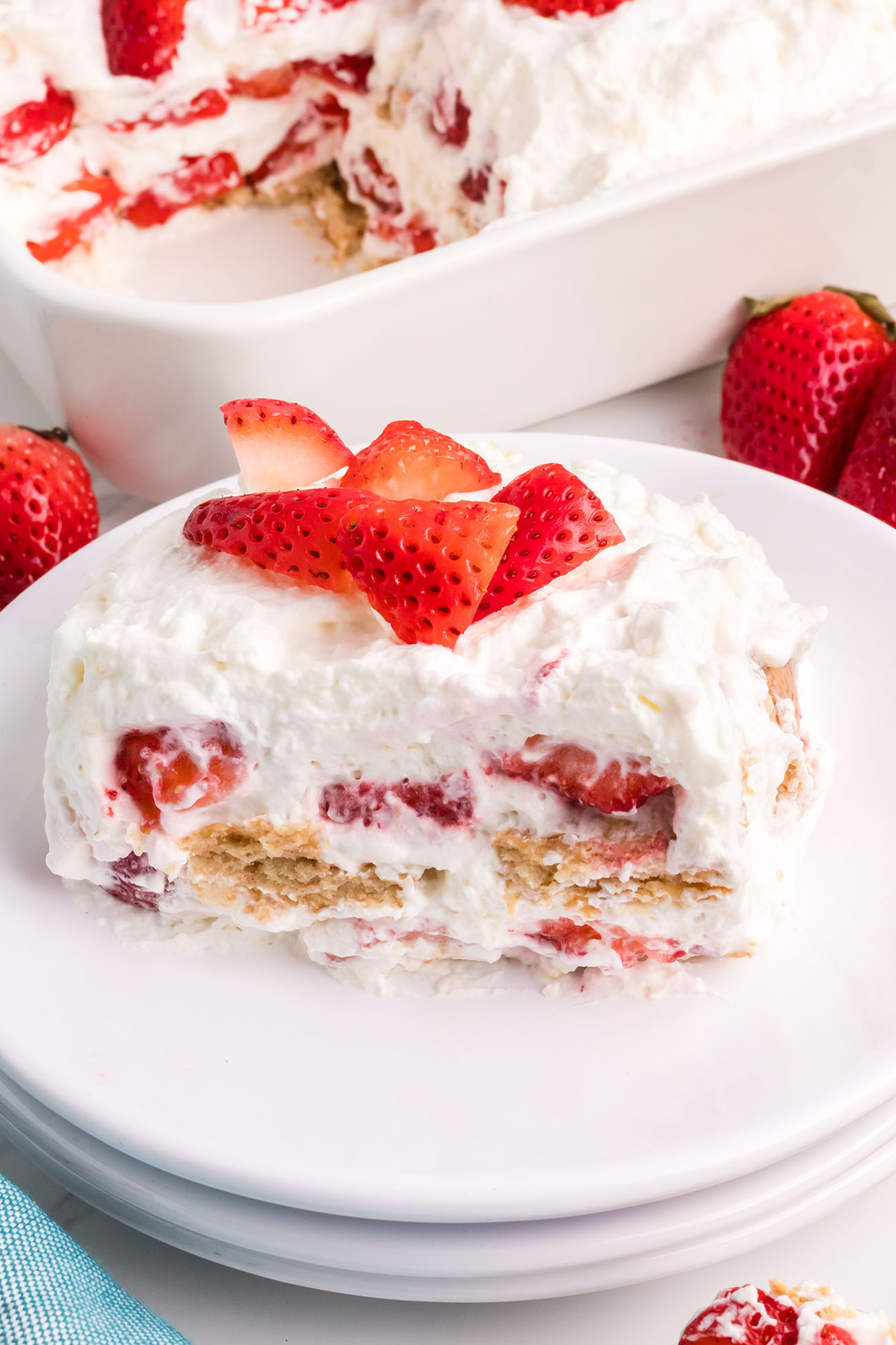 Strawberry Icebox Cake TidyMom®