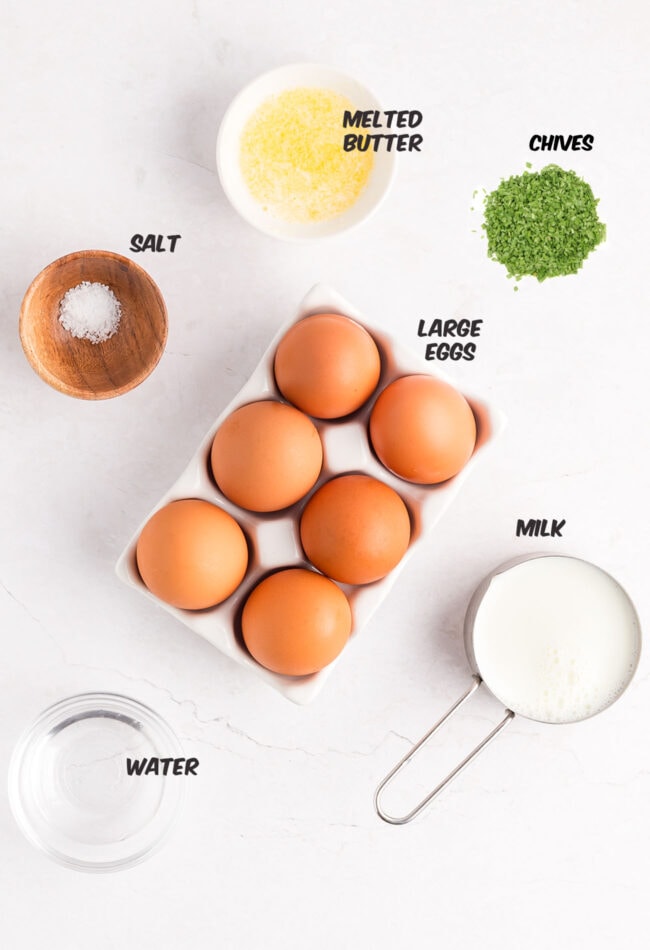 baked scrambled eggs ingredients