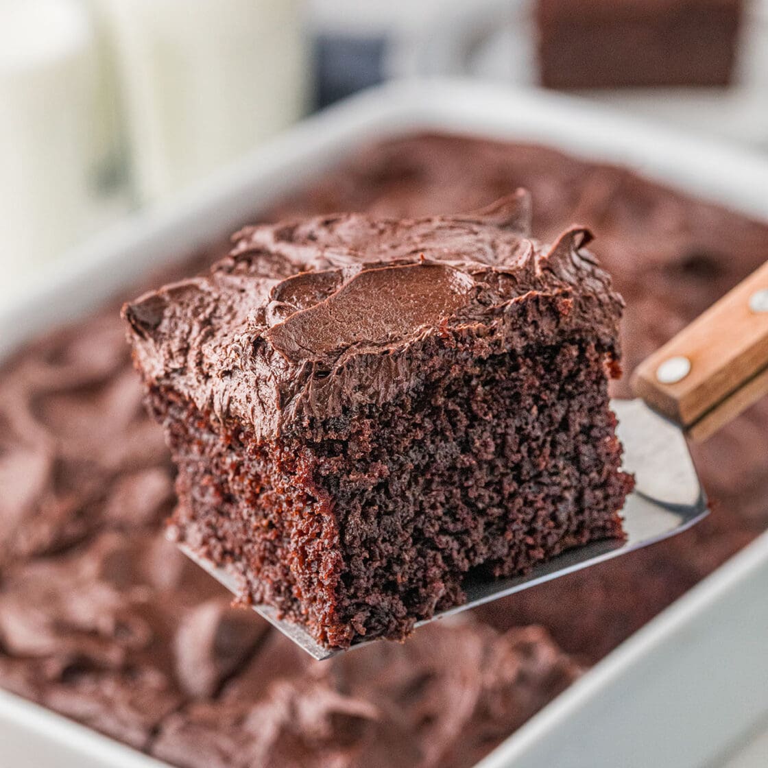 Extra Rich One Bowl Chocolate Cake Recipe - TidyMom®
