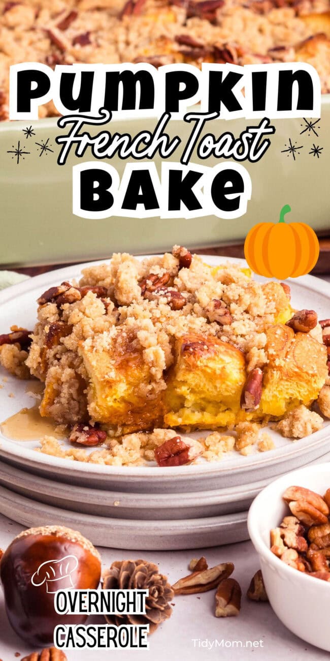 french toast bake with pumpkin