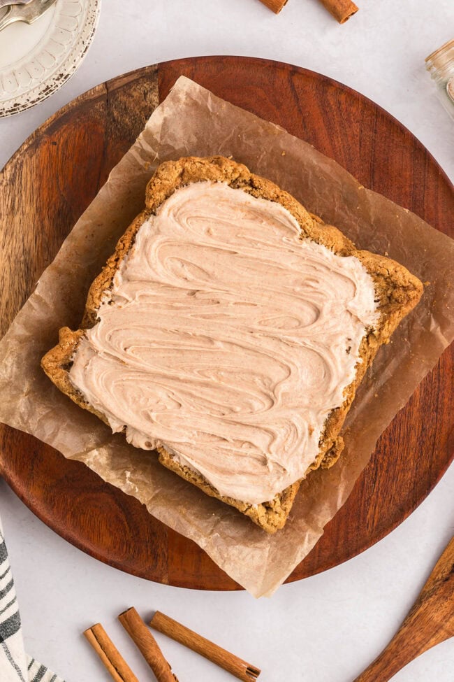 frosted snickerdoodle bars