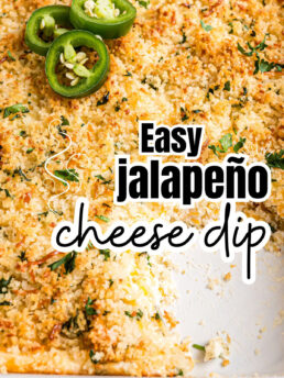 baked jalapeno cheese dip