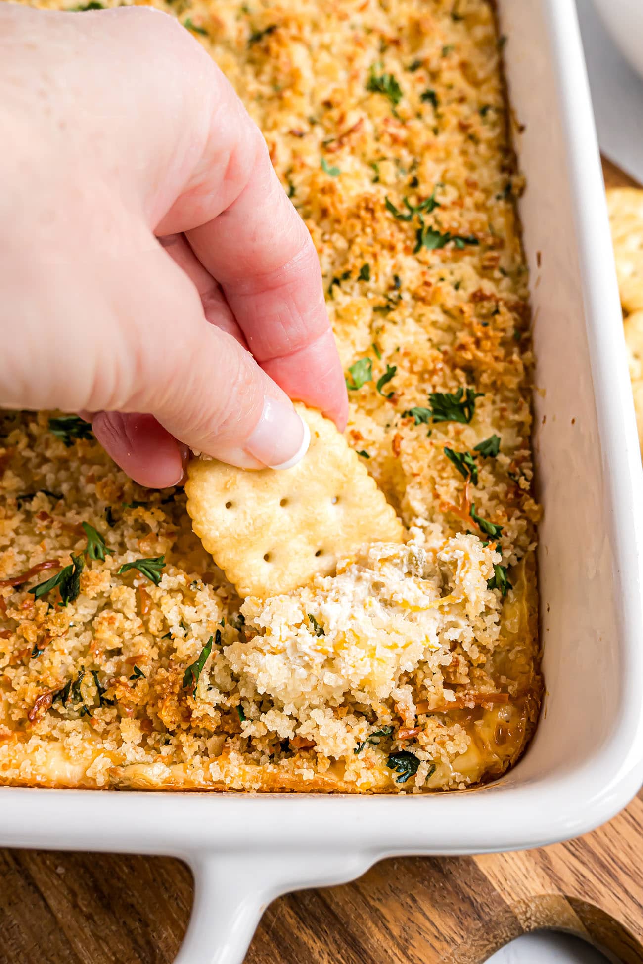 Baked Jalapeno Popper Dip Recipe - TidyMom®