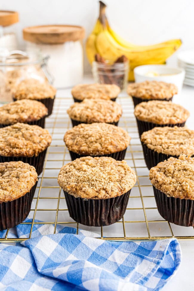 muffins on cooling rack