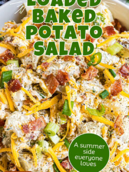 bowl full of potato salad